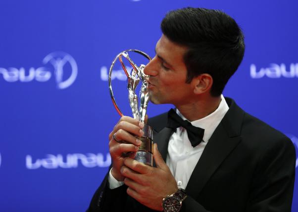 Djokovic, Serena win top Laureus awards for dominating tennis in 2015