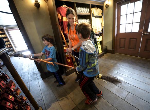 Owl post, sweets and spells: Universal's 'Harry Potter' world highlights