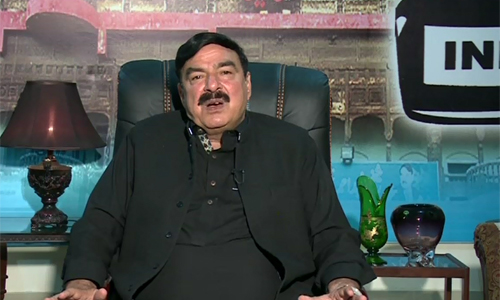 I first time saw publicity of sacking of military officers: Sheikh Rashid