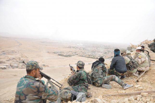 Syrian forces seize Islamic State-held town near Palmyra