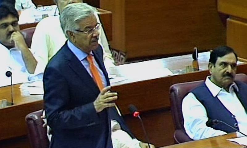 Chaos in parliament as Khawaja Asif terms Shireen Mazari tractor-trolley