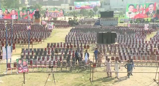 All set for PTI rally in Faisalabad