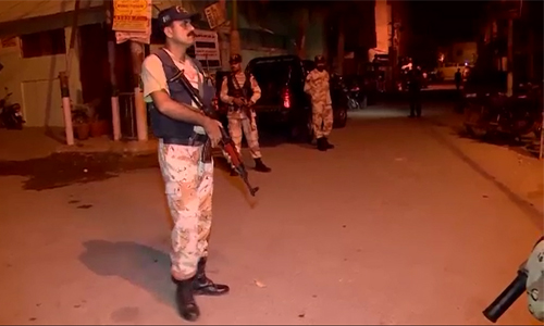 Four suspects arrested in Karachi
