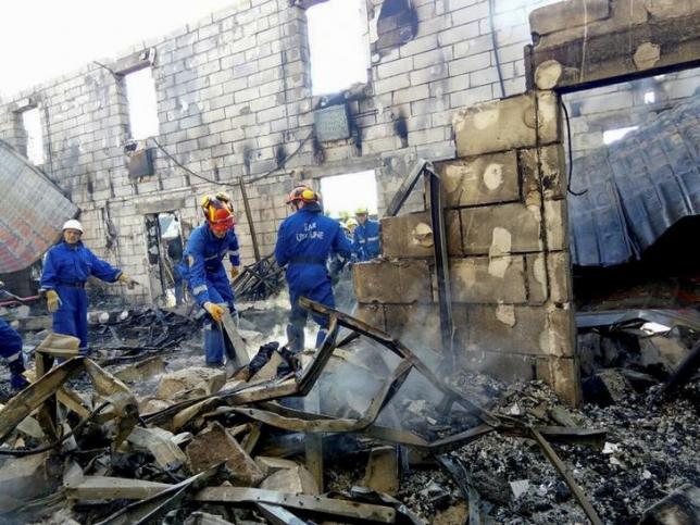 Seventeen killed in care home fire in Ukraine