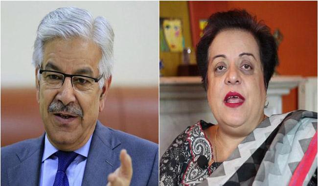 PTI leader Shireen Mazari rejects Khawaja Asif’s apology