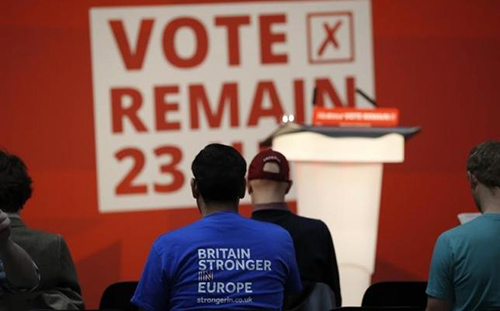 Remain leads by almost 7 points for Britain's EU referendum: BMG phone poll