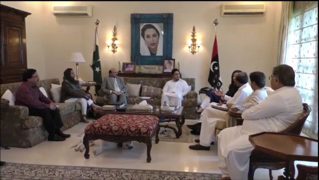 Bilawal chairs meeting on law and order situation in Karachi