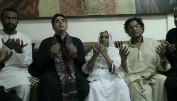 Bilawal visits slain Amjad Sabri’s house, offers condolence