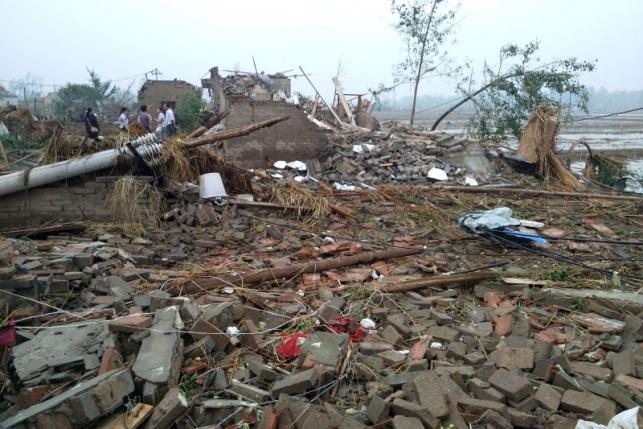 Tornado, hail storms kill at least 78 people in eastern China