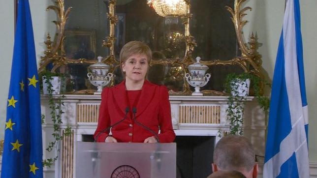 New Scotland independence referendum 'highly likely': Sturgeon