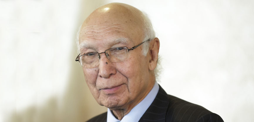 Sartaj Aziz to attend Heart of Asia Conference in India