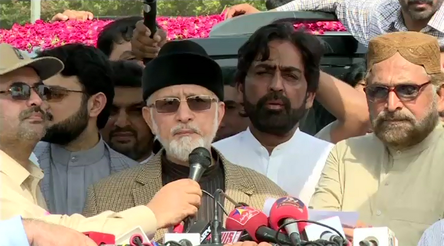 Qadri says not in favor of lock down, but of knock down               