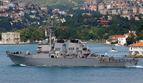 Russia: We will respond to entry of US naval vessel into Black Sea