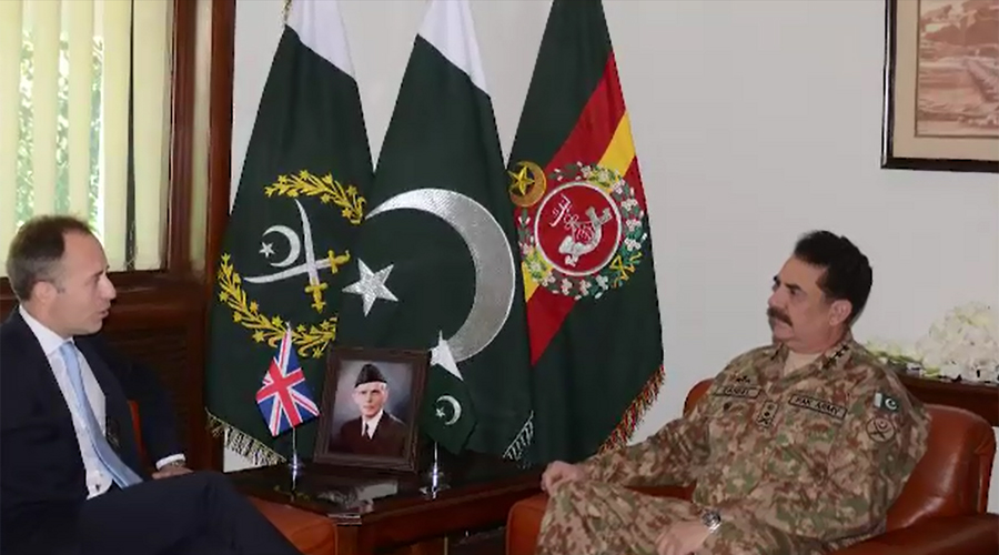 British HC calls on COAS General Raheel Sharif