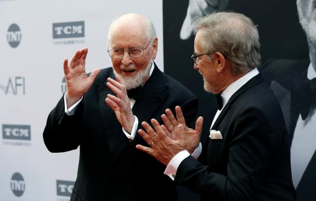 Composer John Williams feted by Hollywood elite at AFI ceremony