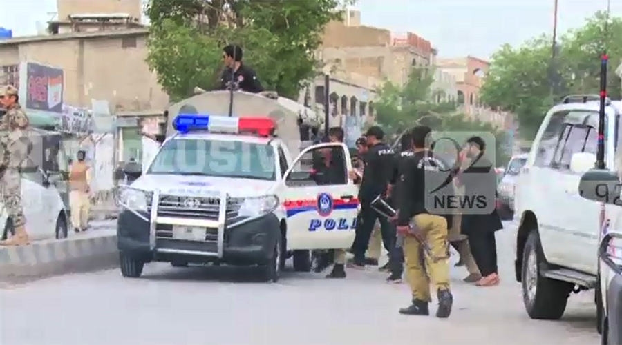 Four security officials martyred by gunmen in Quetta