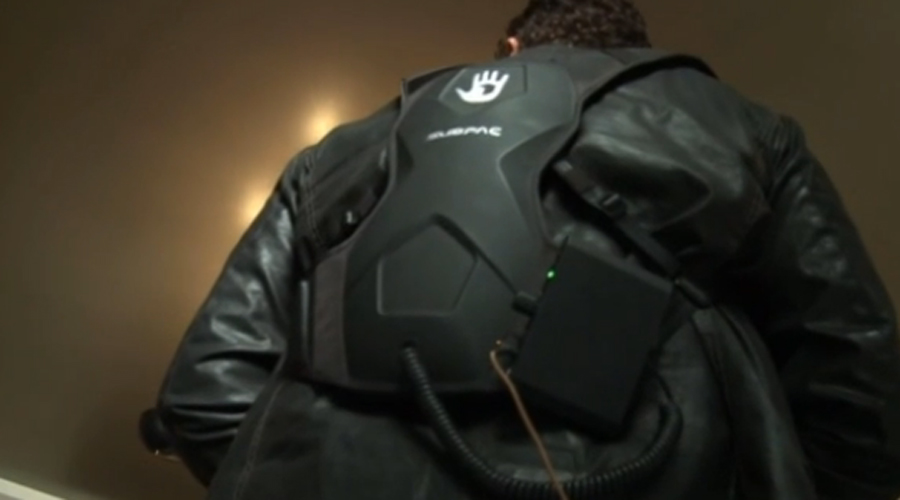 Wearable bass system allows listeners to "feel" music