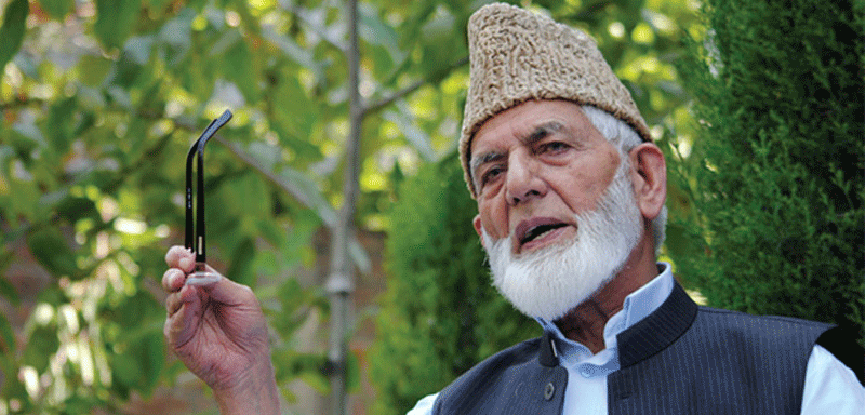 Ali Geelani writes to world community, presents four points formula for peace