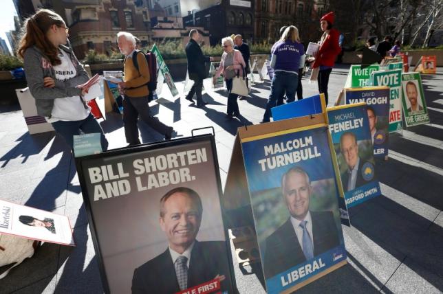 Australian election seen as a dead heat, minor parties likely powerbrokers
