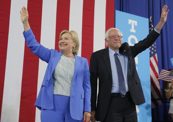 Sanders endorses Clinton in belated show of party unity