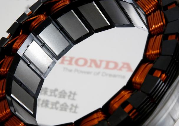 Honda co-develops first hybrid car motor free of heavy rare earth metals