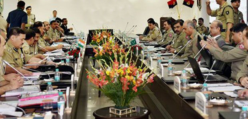 Indo-Pak border guarding forces DG-level talks underway