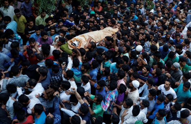 Nine martyred in clashes over Hurriyat worker death in Occupied Kashmir