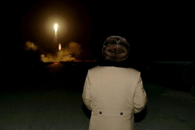 North Korea fires three ballistic missiles in show of force