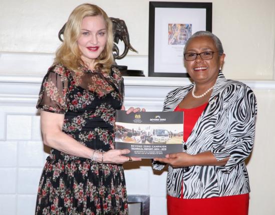 Madonna moved to tears by case of child rape in Kenya