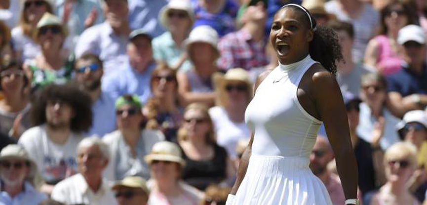 Serena thrashes Vesnina to reach Wimbledon final