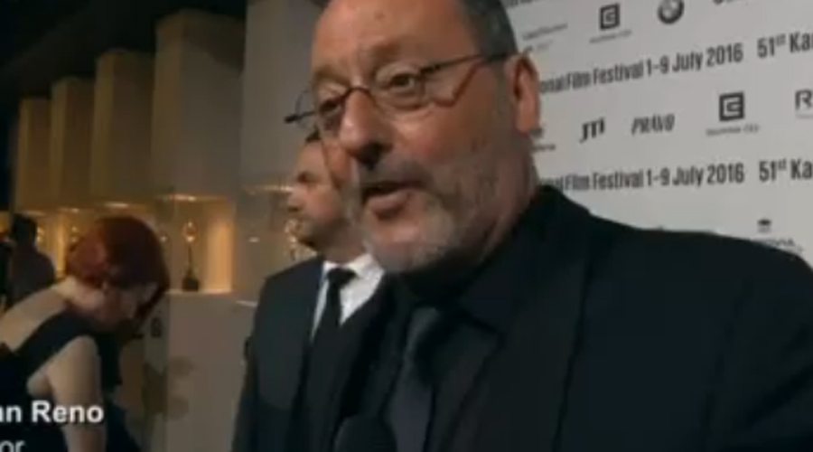 Actor Jean Reno honored at Karlovy Vary film festival