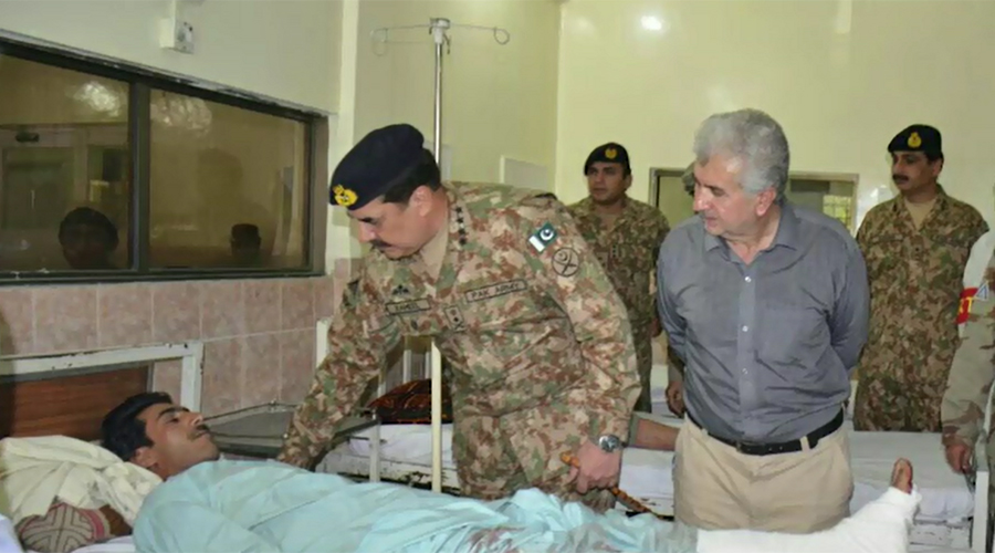 COAS General Raheel Sharif orders combing operations across country