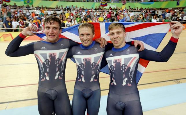Cycling - Skinner powers Britain home to team sprint gold