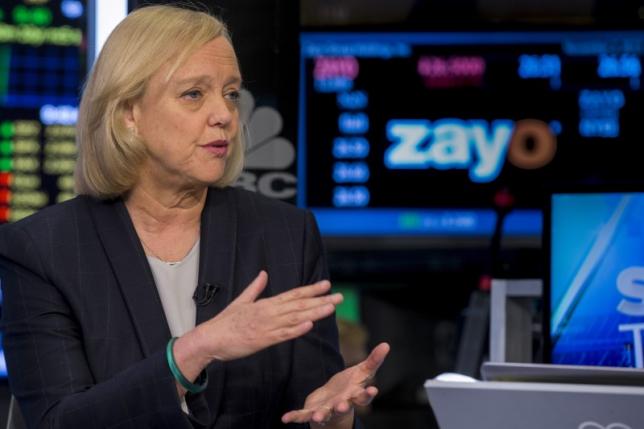 Hewlett Packard's Meg Whitman joins CEOs endorsing Clinton