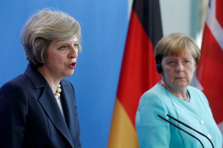 Options sought as Merkel's radio silence complicates path to soft Brexit landing