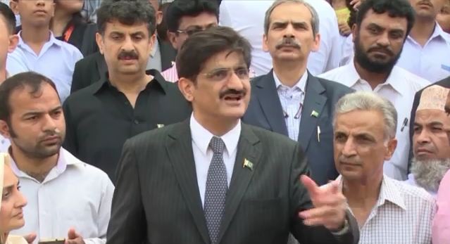 Sindh CM visits different areas, reviews cleanliness situation
