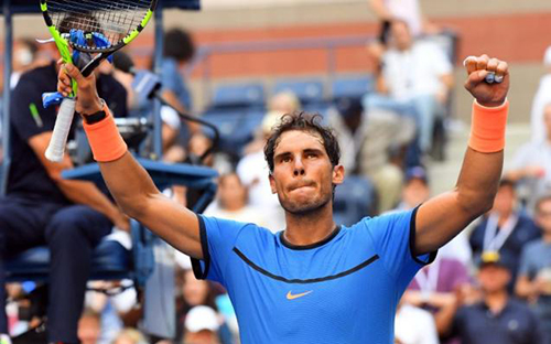 Energized Nadal completes straight-sets win in opener