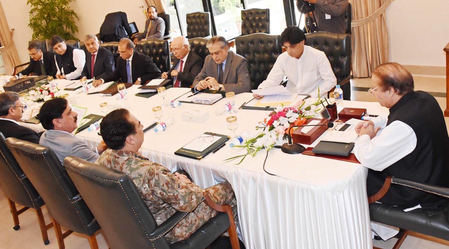 Indiscriminate operation will continue for peace in Karachi, says PM Nawaz Sharif