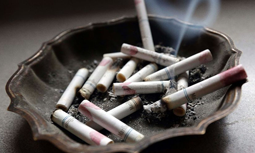 Transplant recipients who resume smoking have shorter survival
