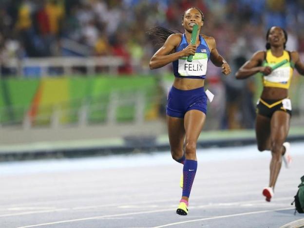US win sixth straight gold in women's 4x400 relay