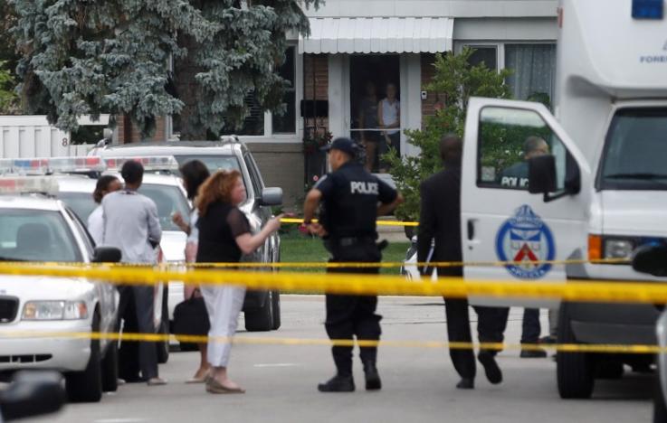 Three die in crossbow attack in Toronto, man in custody: police