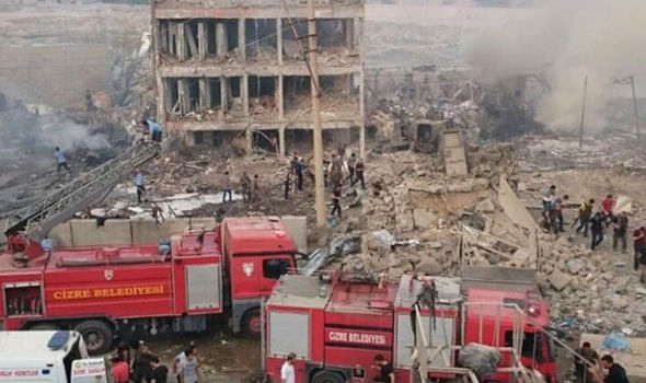 Car bomb kills at least eight at police headquarters in Turkey