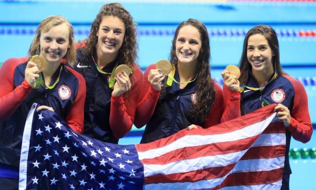 Swimming - Ledecky gets third gold, Franklin a first in Rio
