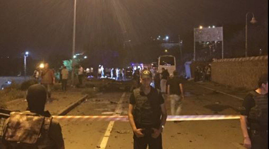 Bomb attacks, cross-border fire nine in southeast Turkey