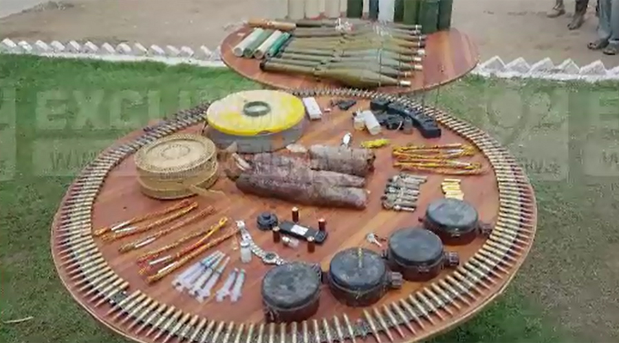 Huge weapons cache recovered from Balochistan’s Barkhan area