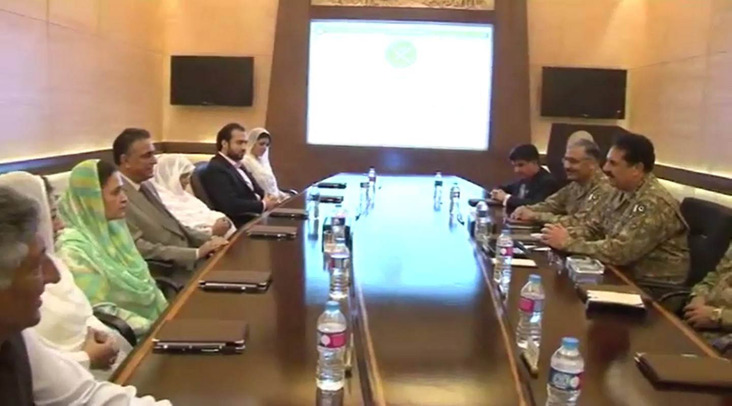 Senate Standing Committee for Defence visits GHQ