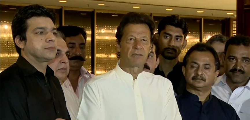 Country’s leadership on same page on foreign policy, says Imran Khan