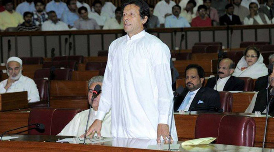 I no longer consider Ayaz as NA speaker, says Imran Khan