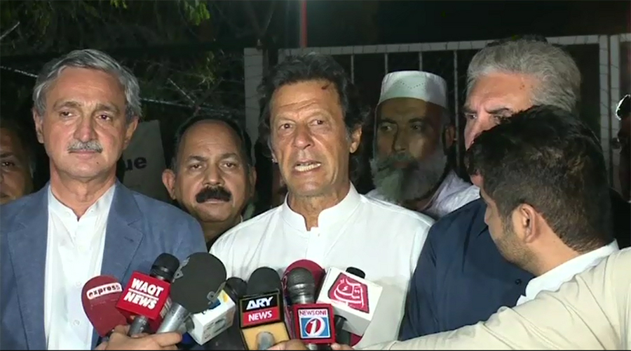 PTI faces threat only from N-League, says Imran Khan