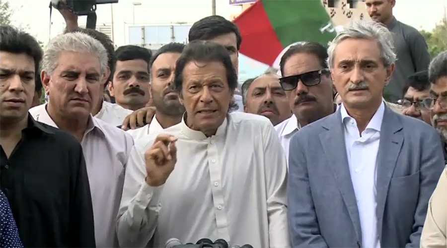 Nawaz destroyed parliament to conceal corruption, says Imran Khan